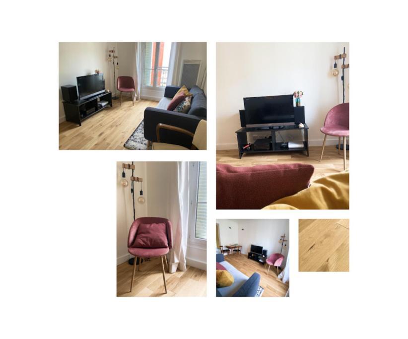 Logement Entier - Appartement Cosy De 2 Pieces Paris Exterior foto