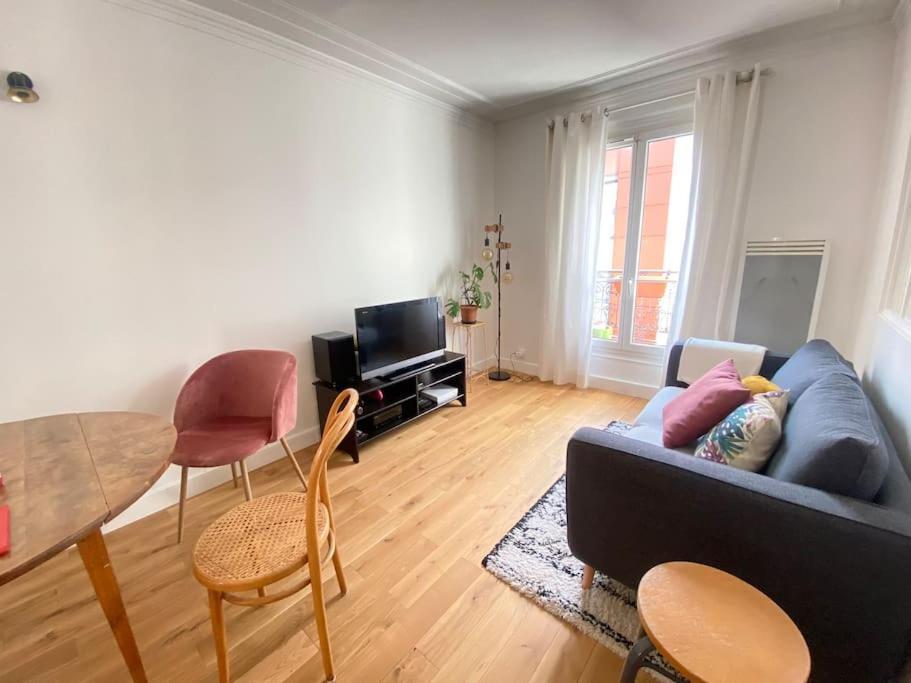 Logement Entier - Appartement Cosy De 2 Pieces Paris Exterior foto